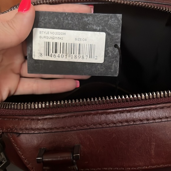 Alexander Wang Emile Bag In Burgundy - Picture 12 of 16